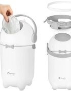Lionelo Purebin кош за пелени White 10l 1 бр.