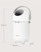 Lionelo Purebin кош за пелени White 10l 1 бр.