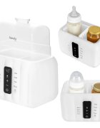 Lionelo Thermup Double White Bottle Warmer 6in1 Многофункционален нагревател за бебешки бутилки 6 в 1 1 бр.