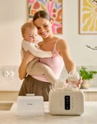 Lionelo Thermup Double White Bottle Warmer 6in1 Многофункционален нагревател за бебешки бутилки 6 в 1 1 бр.