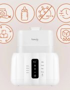 Lionelo Thermup Double White Bottle Warmer 6in1 Многофункционален нагревател за бебешки бутилки 6 в 1 1 бр.