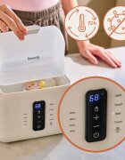 Lionelo Thermup Double White Bottle Warmer 6in1 Многофункционален нагревател за бебешки бутилки 6 в 1 1 бр.