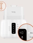 Lionelo Thermup Double White Bottle Warmer 6in1 Многофункционален нагревател за бебешки бутилки 6 в 1 1 бр.