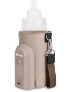 Lionelo Thermup Go Evo нагревател за вода и мляко за пътуване Beige Taupe 1 бр.