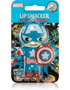 Lip Smacker Marvel Captain America балсам за устни вкус Red White & Blue-Berry 4 гр.