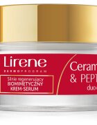 Lirene Ceramides & Peptides Duo Complex 60+ възстановяващ нощен крем с регенериращ ефект 50 мл.
