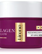 Lirene Collagen Glow 70+ регенериращ крем против бръчки за подхранване на кожата на лицето и поддържане на естествената хидратация 50 мл.