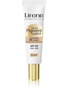 Lirene Derma Pigment Control Covering BB Cream SPF 50 озаряващ ВВ крем против пигментни петна цвят 01 Light 30 мл.