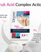 Lirene Foot Care ексфолиращи чорапи за омекотяване и хидратиране кожата на краката. 25% Urea 1 чифт