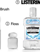 Listerine Advanced White Mild Taste вода за уста с избелващ ефект 1000 мл.