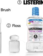Listerine Total Care Extra Mild вода за уста без алкохол 500 мл.