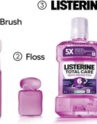 Listerine Total Care Teeth Protection вода за уста за цялостна защита на зъбите 6 в 1 1000 мл.
