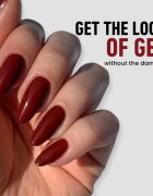 LONDONTOWN Kur Gel Genius Top Coat горен лак за нокти без използване на UV/LED лампа 12 мл.