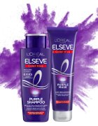L’Oréal Paris Elseve Color-Vive Purple подхранваща маска за блонд коса и коса с кичури 150 мл.