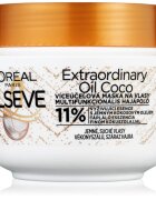 L’Oréal Paris Elseve Extraordinary Oil Coconut подхранваща маска за нормална към суха коса с кокосово олио 300 мл.