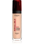 L’Oréal Paris Infaillible 32H Fresh Wear дълготраен течен фон дьо тен цвят 145 Cool Rosé 30 мл.