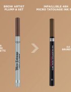 L’Oréal Paris Infaillible Brows дълготраен молив за вежди цвят 108 Dark brunette 1 гр.