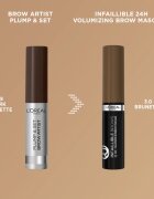 L’Oréal Paris Infaillible Brows гел за вежди цвят 3.0 Brunette 49 мл.