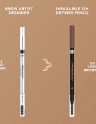 L’Oréal Paris Infaillible Brows молив за вежди цвят 5.0 Light Brunette 1 гр.