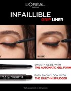 L’Oréal Paris Infaillible Grip 36h Gel Automatic Liner молив-гел за очи с апликатор цвят 260 Matte Black 0.4 гр.