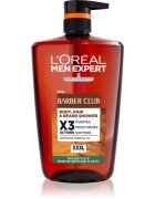 L’Oréal Paris Men Expert Barber Club душ-гел за мъже за коса брада и тяло 1000 мл.