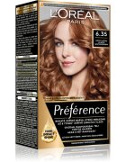 L’Oréal Paris Préférence боя за коса цвят 6.35 Light Amber 1 бр.