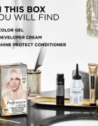 L’Oréal Paris Préférence Le Blonding боя за коса за изсветляване на косата цвят 11.11 Ultra-Light Cool Crystal Blonde 1 бр.