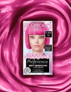 L’Oréal Paris Préférence Meta Vivids полуперманентна боя за коса цвят 7.222 Meta Pink 1 бр.