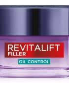L’Oréal Paris Revitalift Filler Oil Control дневен крем за лице за смесена и мазна кожа 50 мл.