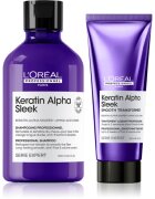L’Oréal Professionnel Serie Expert Keratin Alpha Sleek комплект за изглаждане на косата