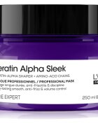 L’Oréal Professionnel Serie Expert Keratin Alpha Sleek подхранваща маска за гладка на вид коса 250 мл.