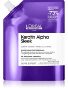 L’Oréal Professionnel Serie Expert Keratin Alpha Sleek шампоан за гладка на вид коса Refill 500 мл.