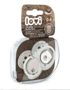 LOVI Buddy Bear биберон 0-6m 2 бр.