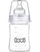 LOVI Glass стъклено бебешко шише 0m+ 150 мл.