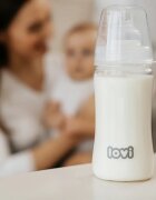 LOVI Glass стъклено бебешко шише 3m+ 250 мл.