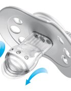 LOVI Salt & Pepper биберон 18+ m 2 бр.