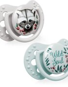 LOVI Wild Soul 0-2m биберон Boy 2 бр.