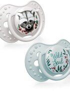 LOVI Wild Soul 3-6m биберон Boy 2 бр.