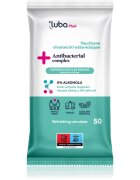 Luba Med Antibacterial Complex мокри кърпички без алкохол 50 бр.