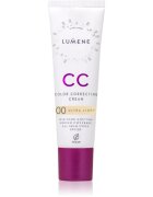 Lumene CC Color Correcting Cream CC крем за уеднаквяване тена на лицето SPF 20 цвят 00 Ultra Light (Warm) 30 мл.