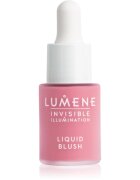 Lumene Invisible Illumination течен руж за озаряване на лицето цвят Frosty Petal 15 мл.