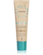 Lumene Matte Oil-Control матиращ фон дьо тен SPF 20 цвят 15 Fair Beige / Fair 30 мл.