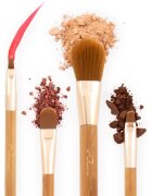 Luvia Cosmetics Bamboo Travel комплект четки пътническа