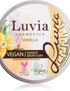 Luvia Cosmetics Brush Soap почистващ сапун за козметични четки с аромат Vanilla 100 гр.