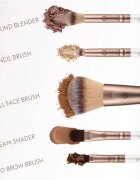 Luvia Cosmetics Daily Selection комплкет четки с калъф Prime Vegan