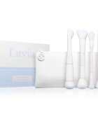 Luvia Cosmetics Duo Voyage комплект за пътуване с четки и чантичка Blue Horizon 7 бр.
