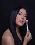 Luvia Cosmetics Elegance Angled Buffer мултифункционална четка за лице 120 1 бр.