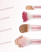 Luvia Cosmetics Flawless Face Set комплкет четки с калъф Candy
