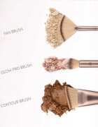 Luvia Cosmetics Highlight & Contour Set комплкет четки с калъф