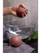 Luvia Cosmetics Konjac Sponge Red Clay гъба от конджак за перфектно почистена кожа 3 бр.